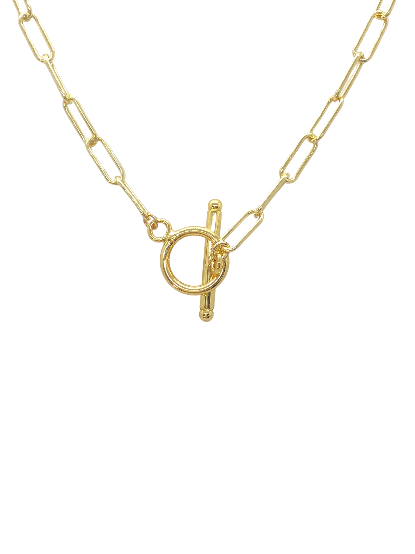 16” Vermeil Toggle