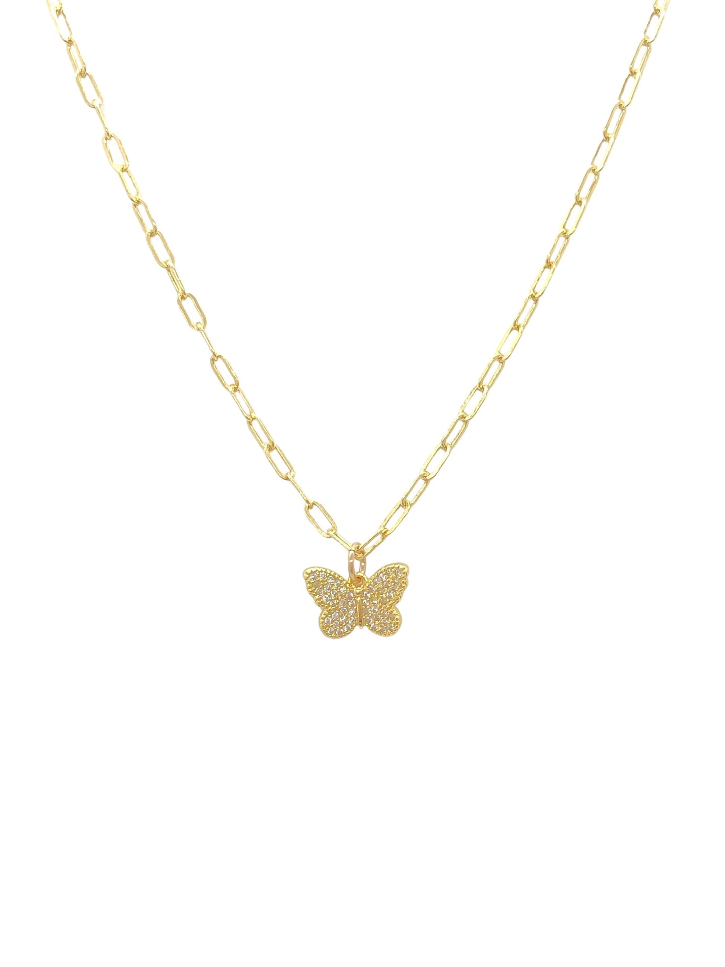 15” Gold Filled Butterfly